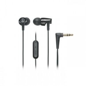 Audio Technica ATH-CLR100is Black (With Microphone)